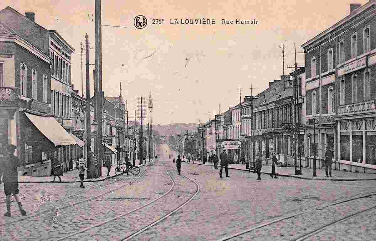 La Louvière. Rue Hamoir