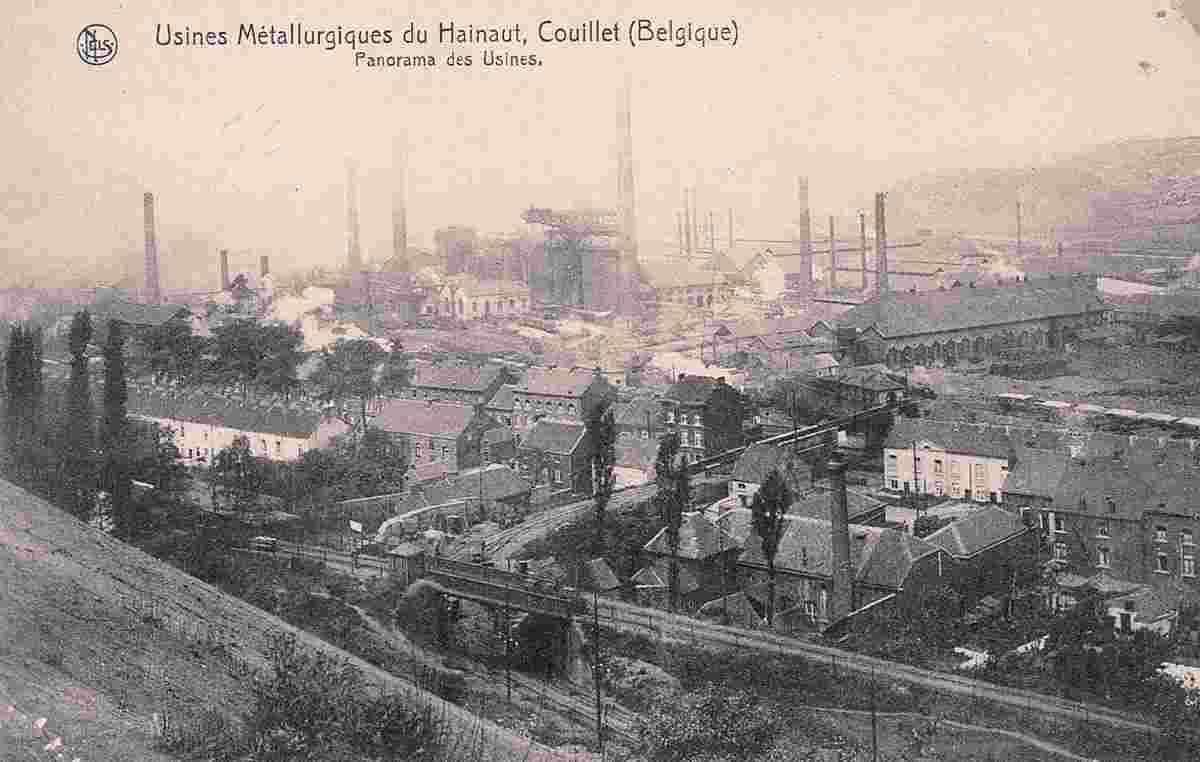 La Louvière. Usines Métallurgique du Hainaut, Couillet