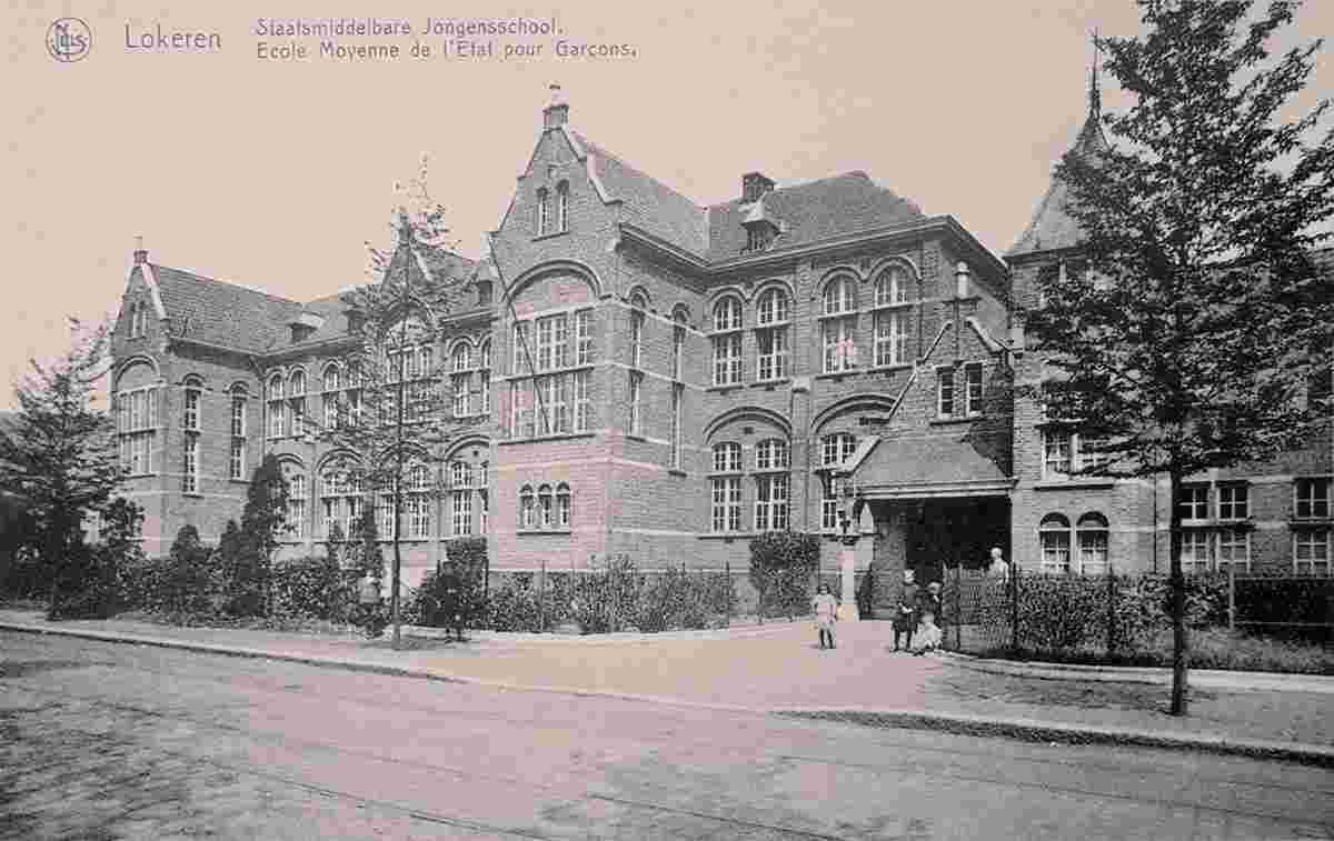 Lokeren. State Middle School for Boys