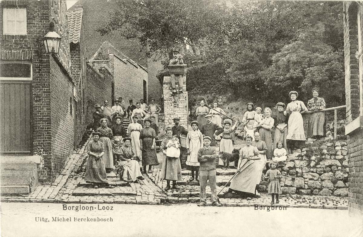 Looz (Borgloon). Borgbron