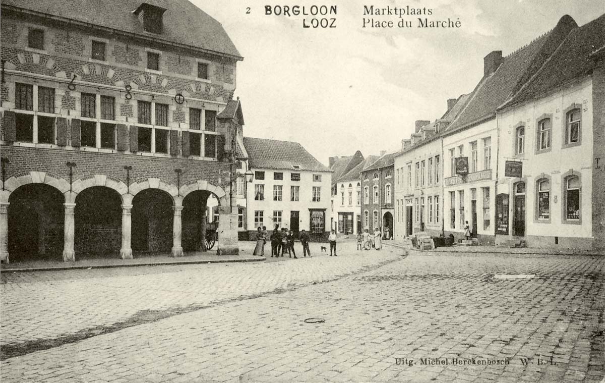 Looz (Borgloon). Place du Marché