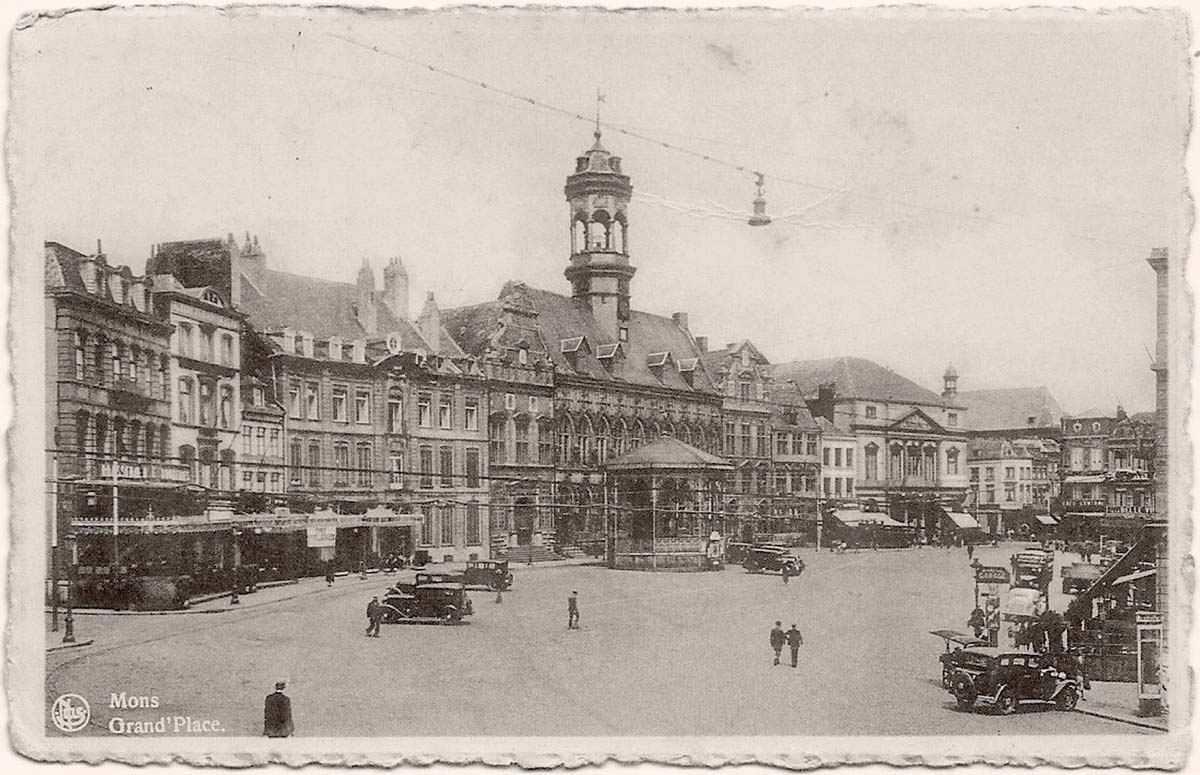 Mons. La Grand Place, 1947