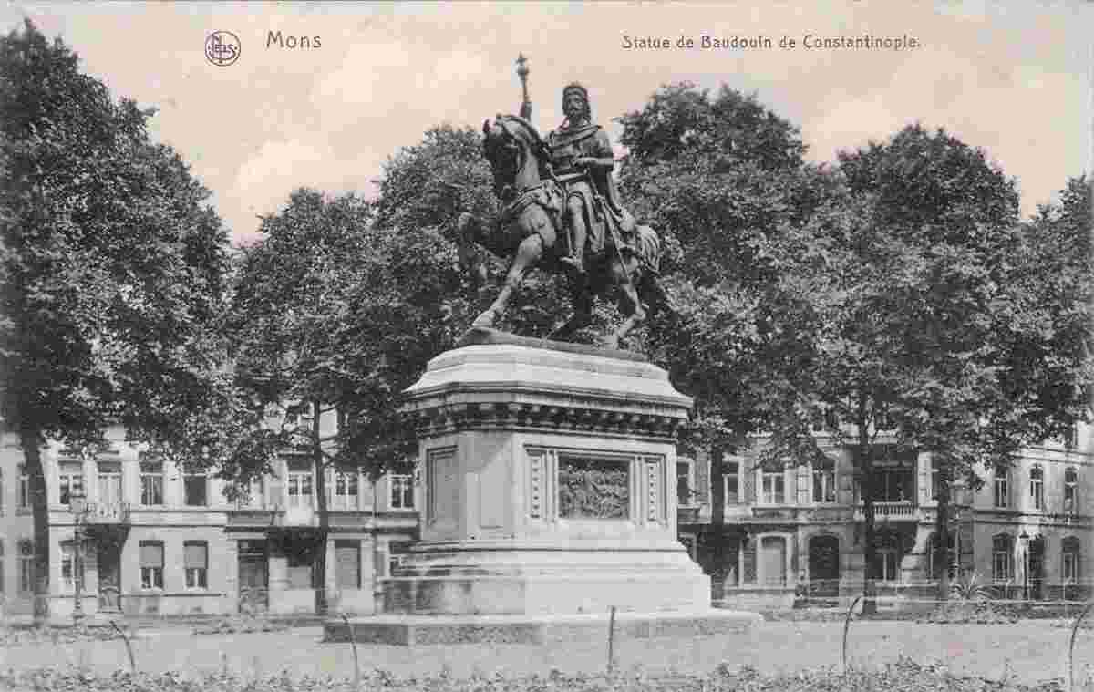 Mons. Statue de Baudouin de Constantinople