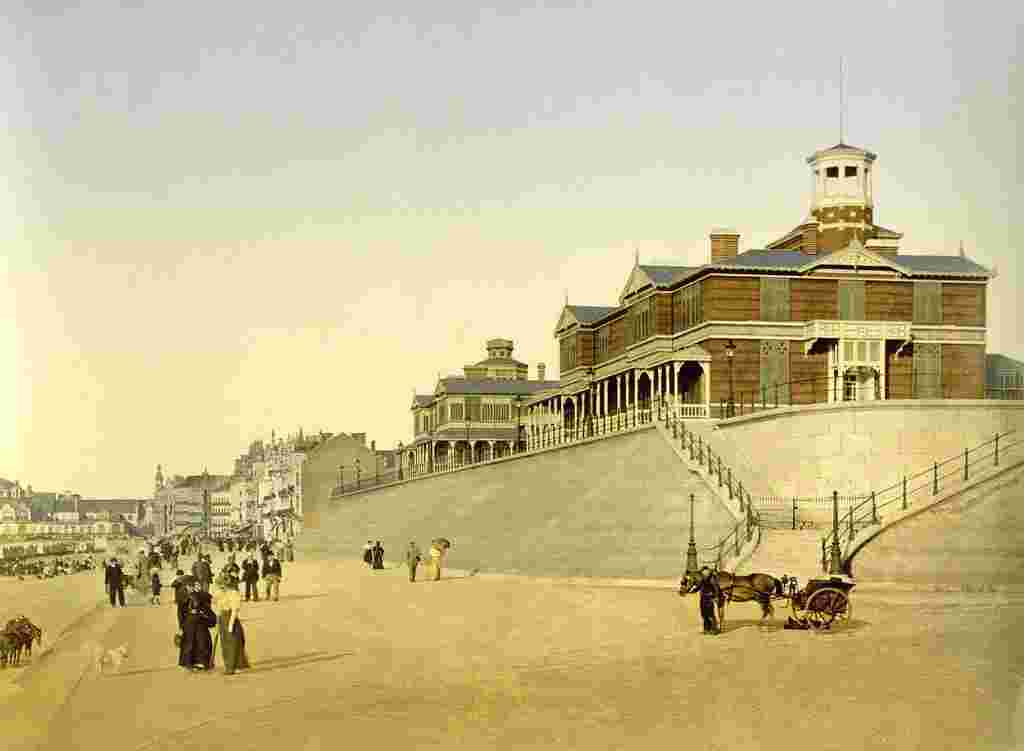 Ostende. Le chalet royal, 1890