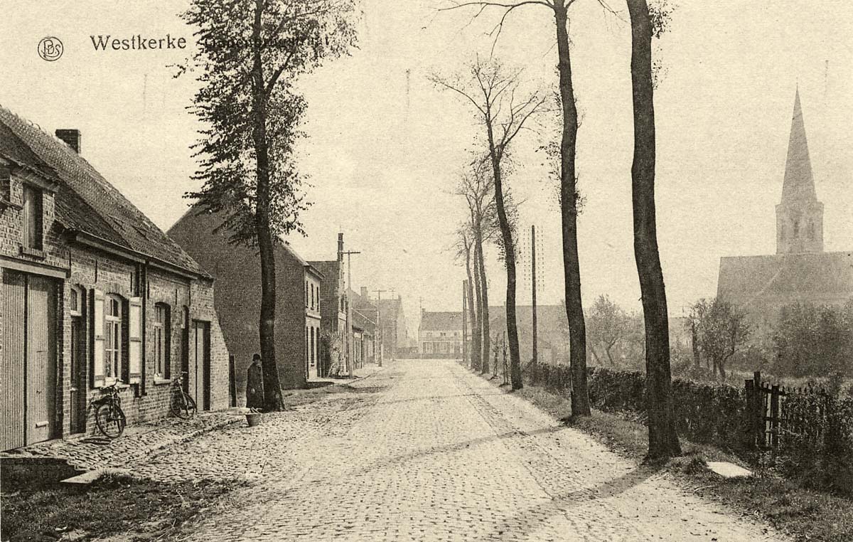 Oudenburg. Westkerke - Oudeburgstraat
