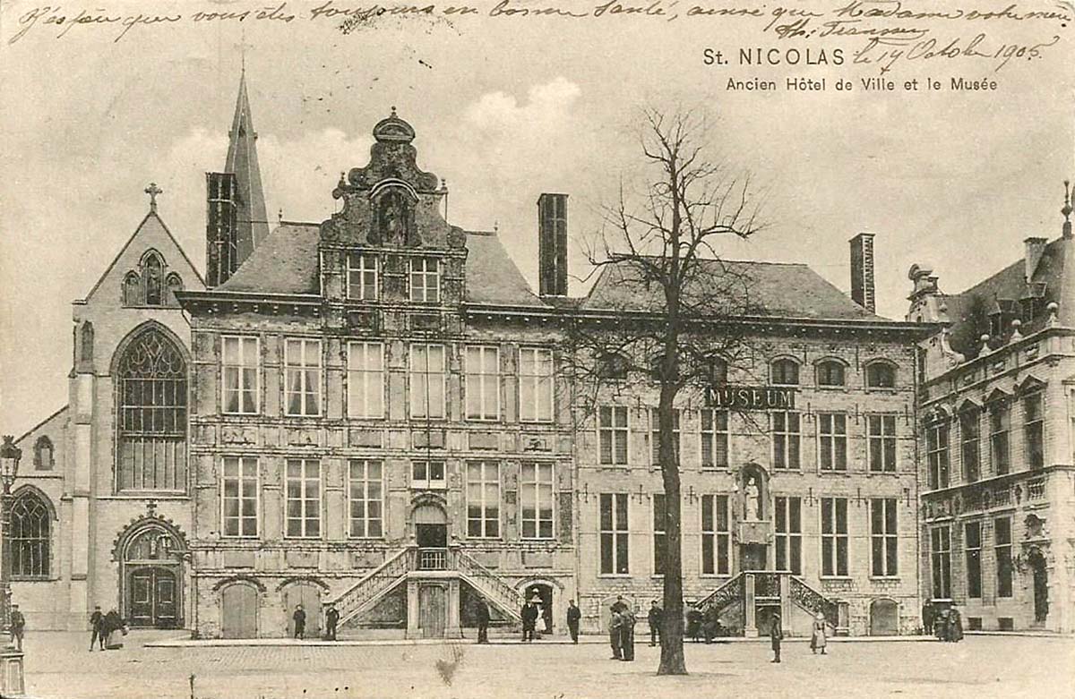 Saint-Nicolas. Old Town Hall and Museum