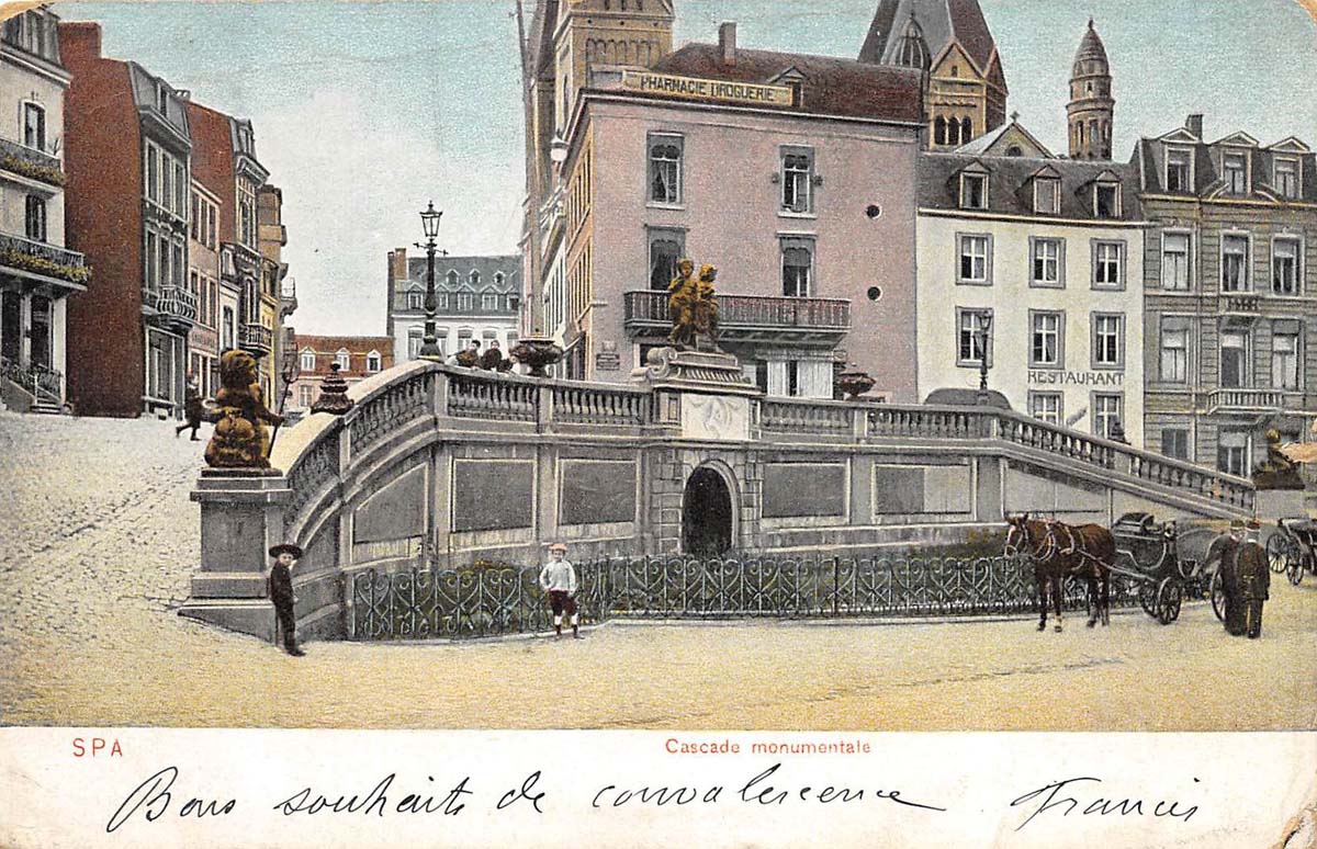 Spa. Cascade Monumentale