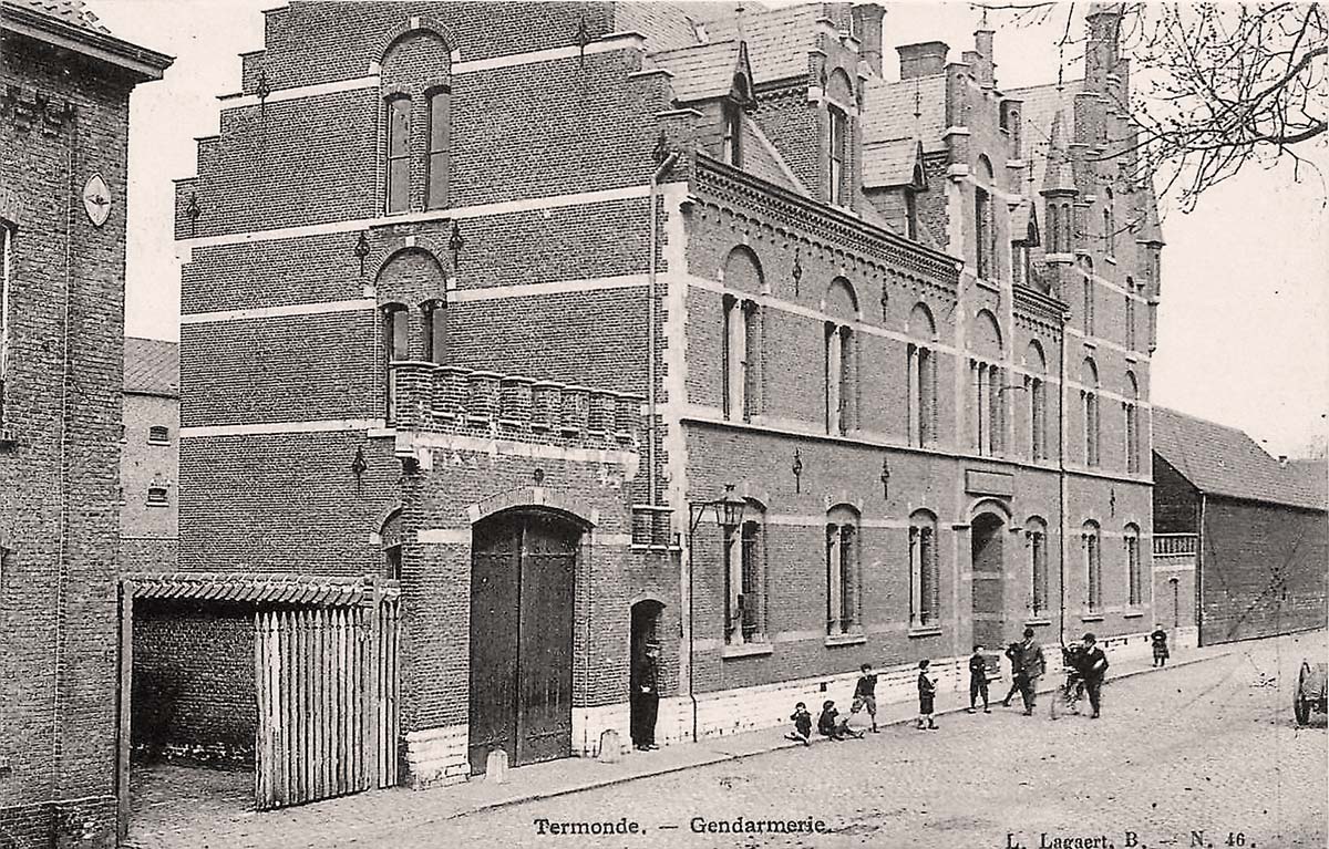 Termonde (Dendermonde). Gendarmerie