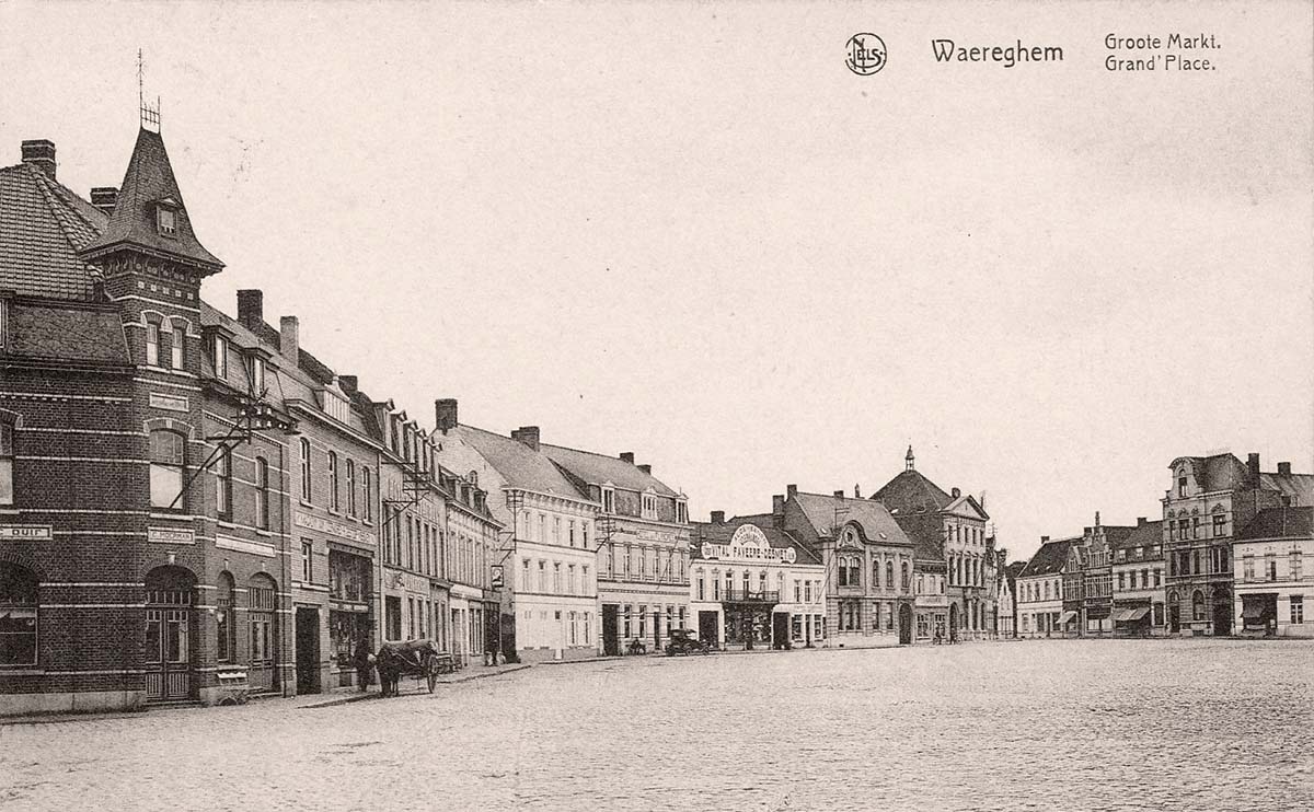 Waregem. Main Square