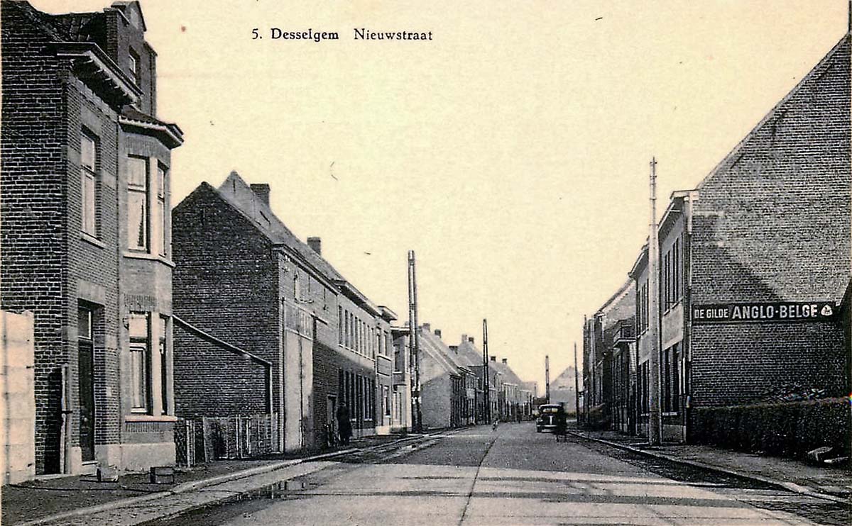 Waregem. New street