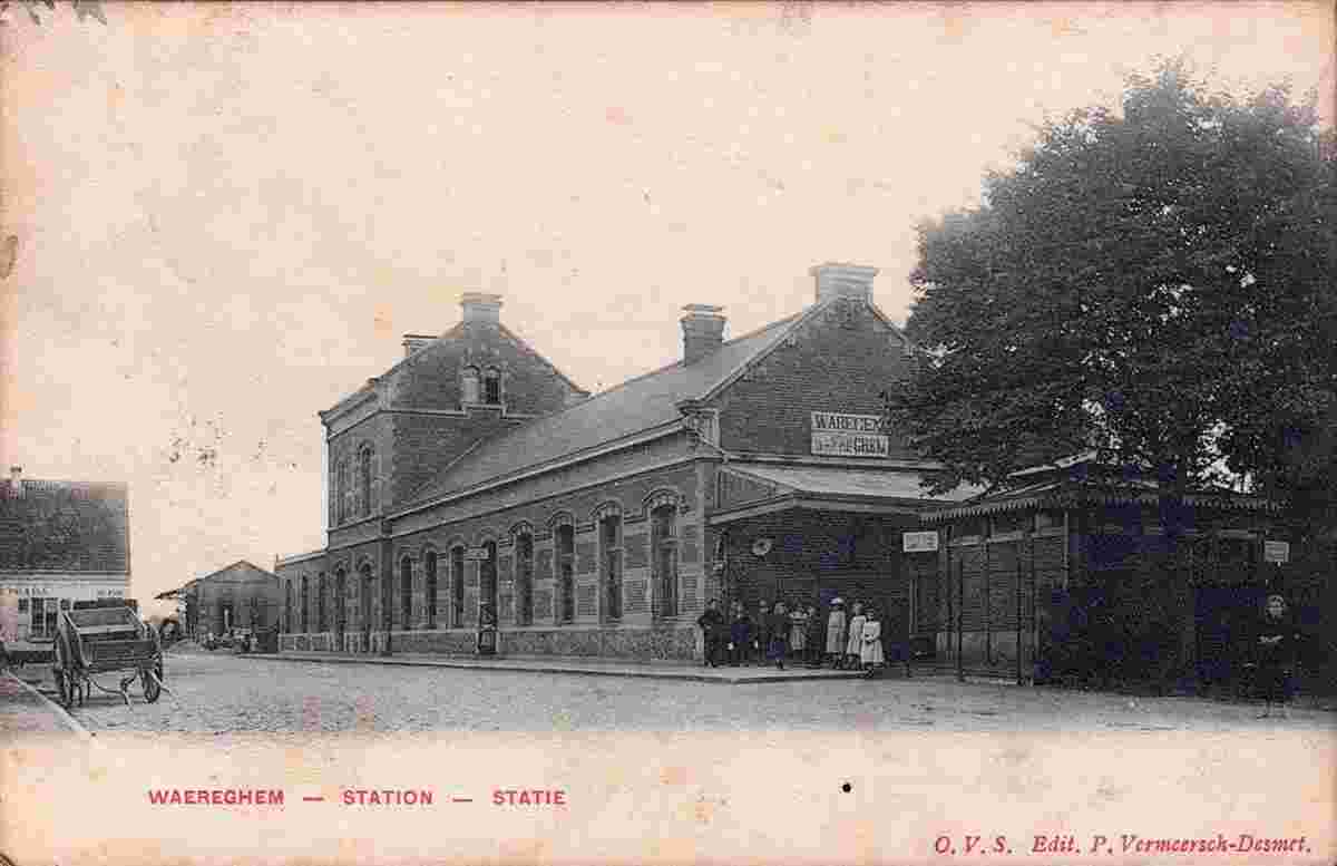Waregem. Railway Station