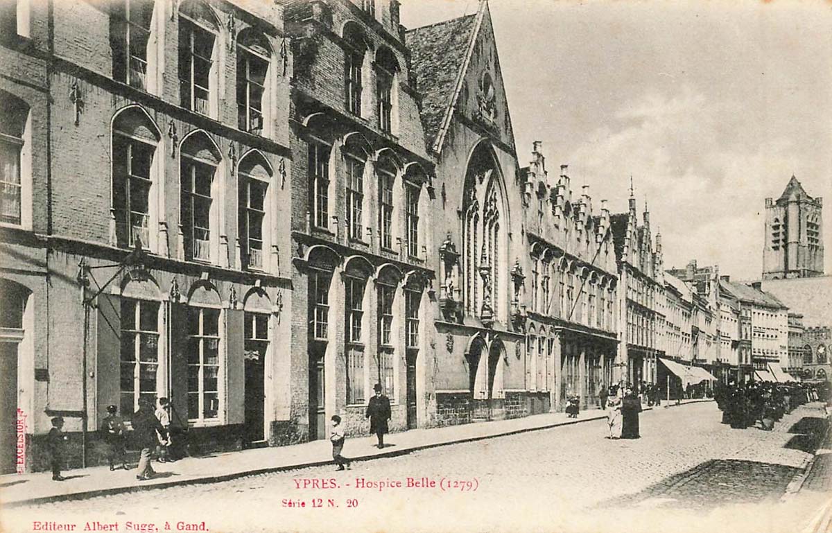 Ypres (Ieper). Hospice Belle built 1279