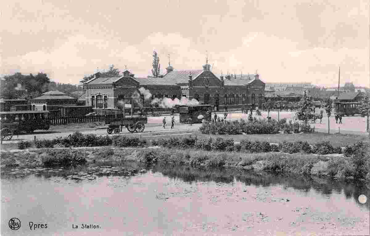 Ypres. Railway Station