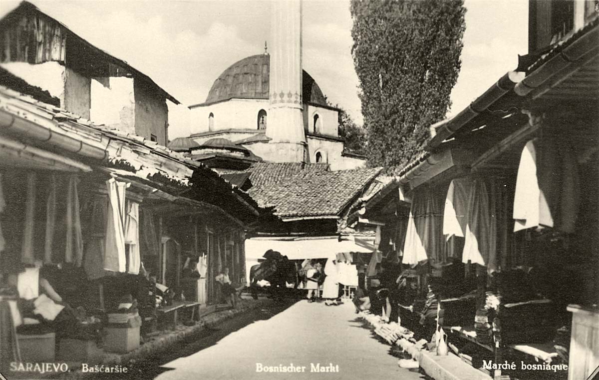 Sarajevo. Bosnian market