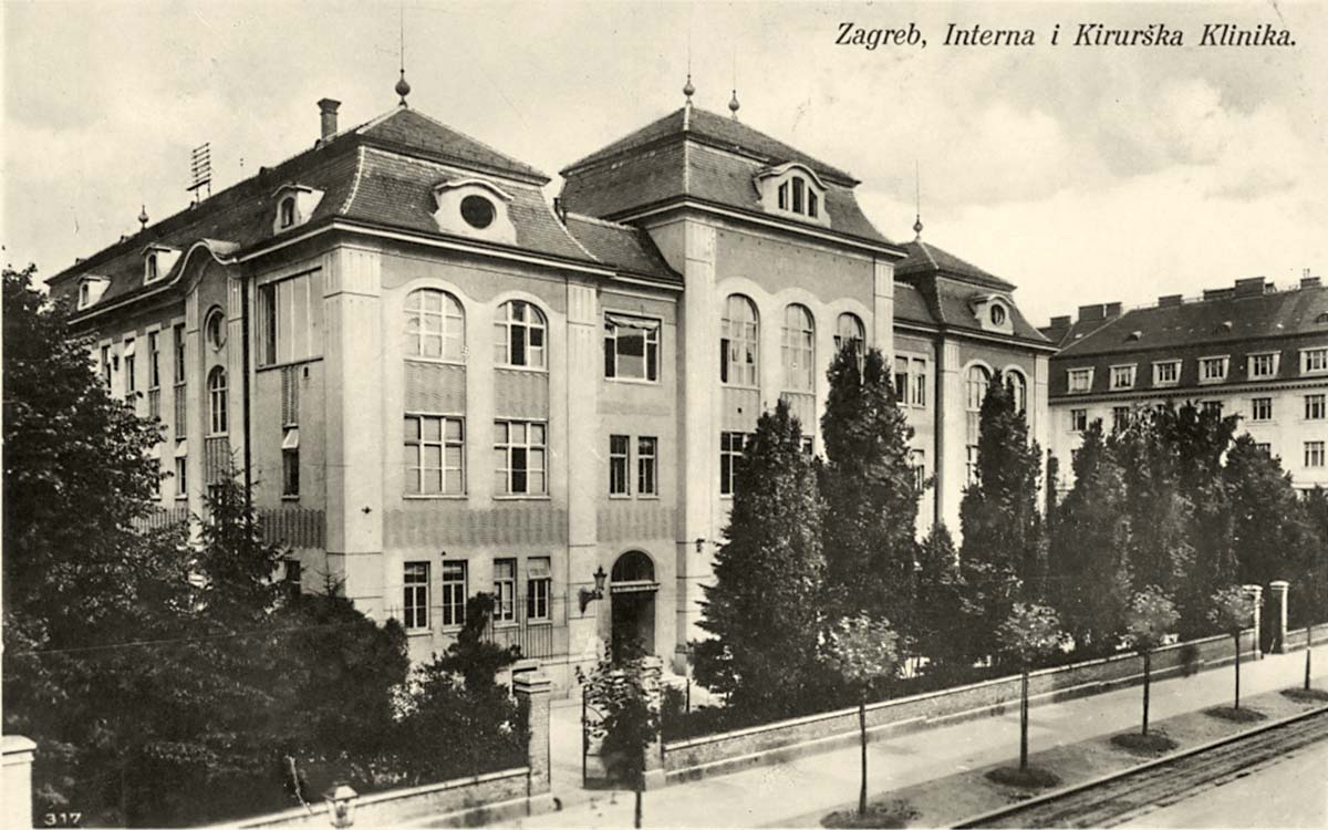 Zagreb. The Clinic, 1929