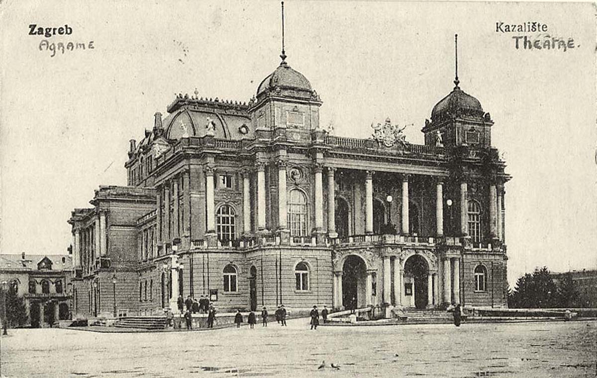 Zagreb. Theatre (Kazalište)