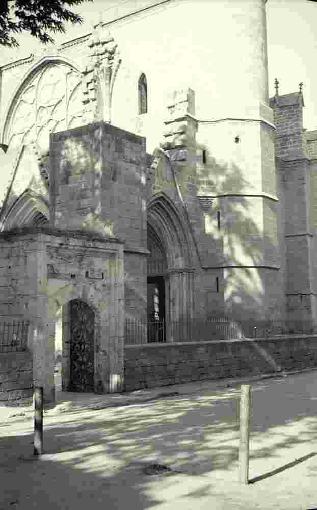 Nicosia. Entrance to St. Sophia Mosque, August, 1945