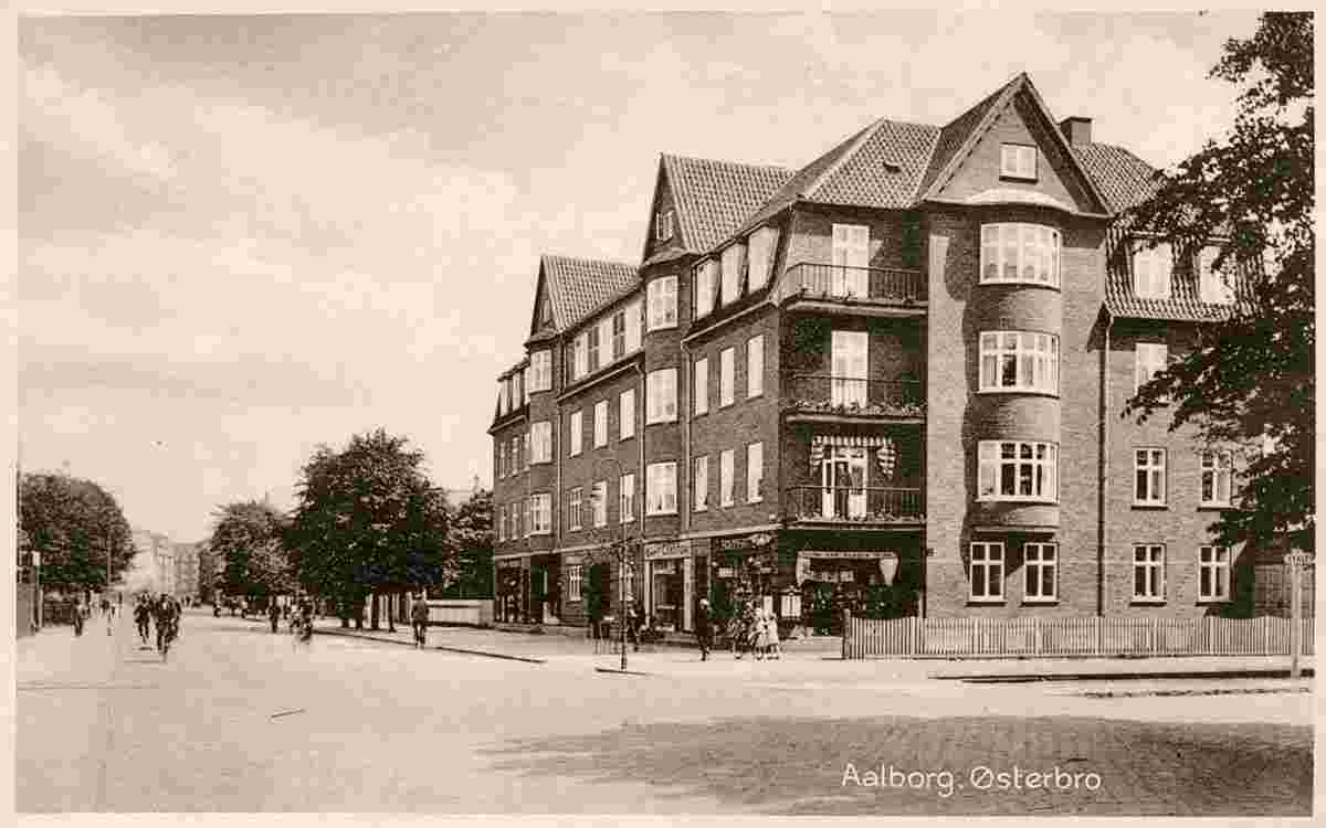 Aalborg. Østerbrogade - East bridge street