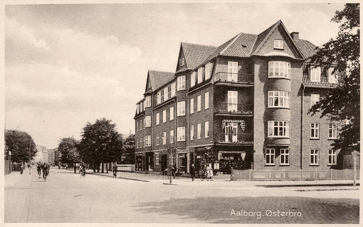 Aalborg. Østerbrogade - East bridge street