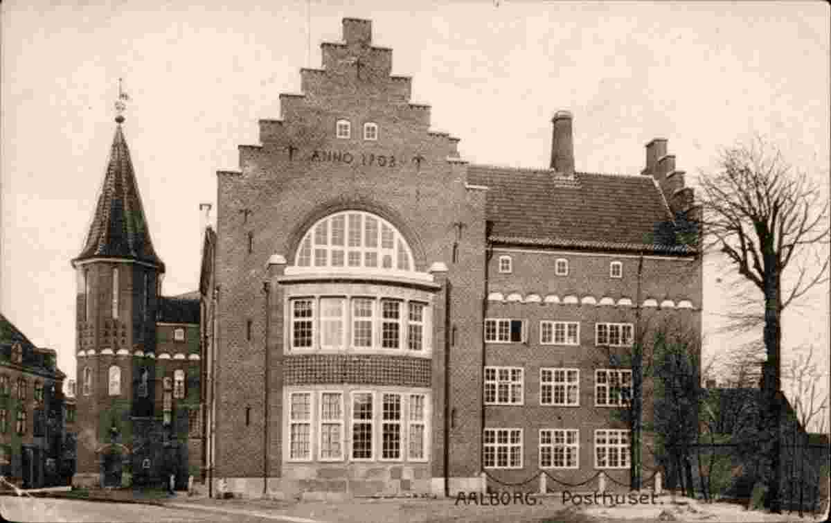 Aalborg. Posthuset - Post office