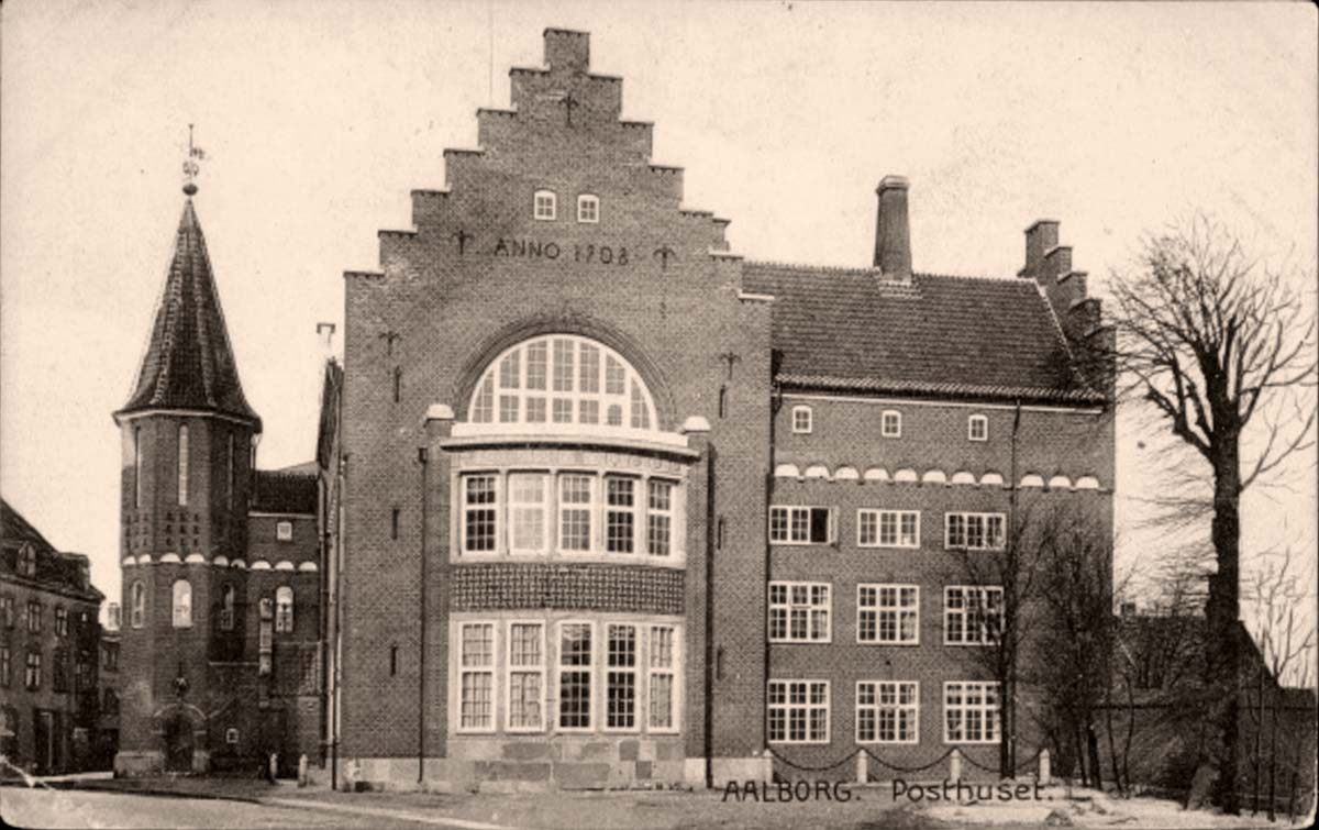 Aalborg. Posthuset - Post office