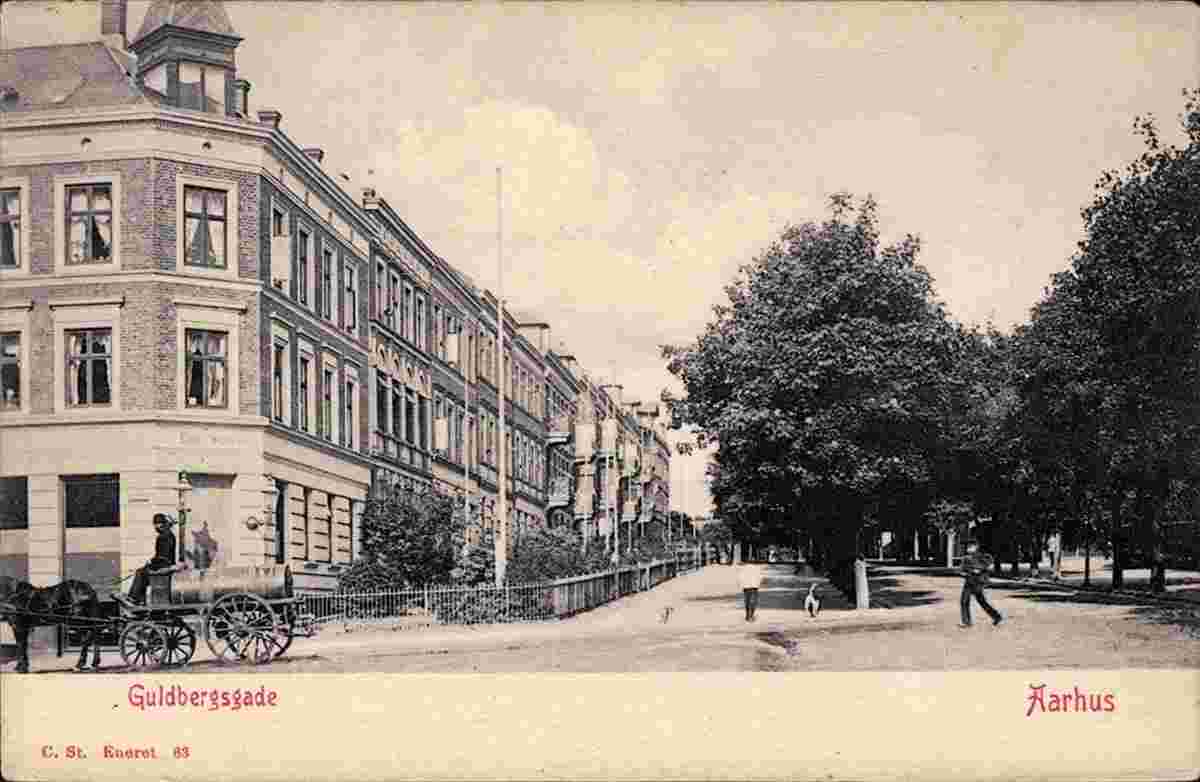 Aarhus. Guldberg street