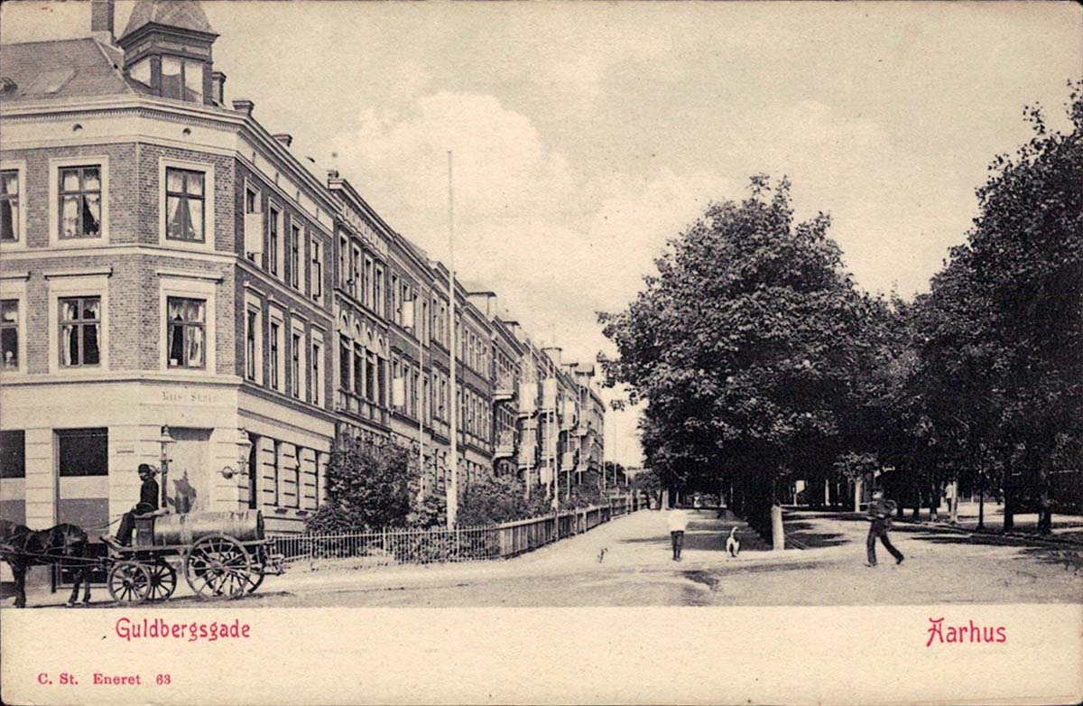 Aarhus. Guldberg street