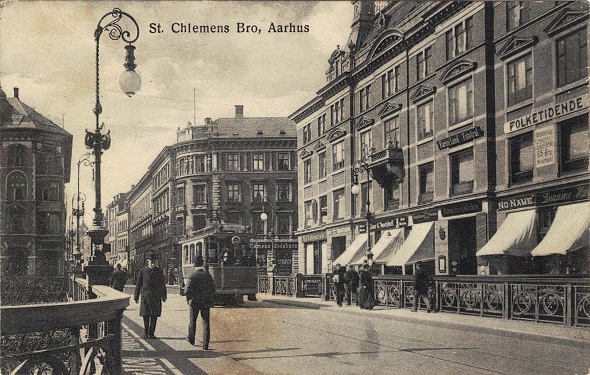 Aarhus. Sankt Clemens Bridge
