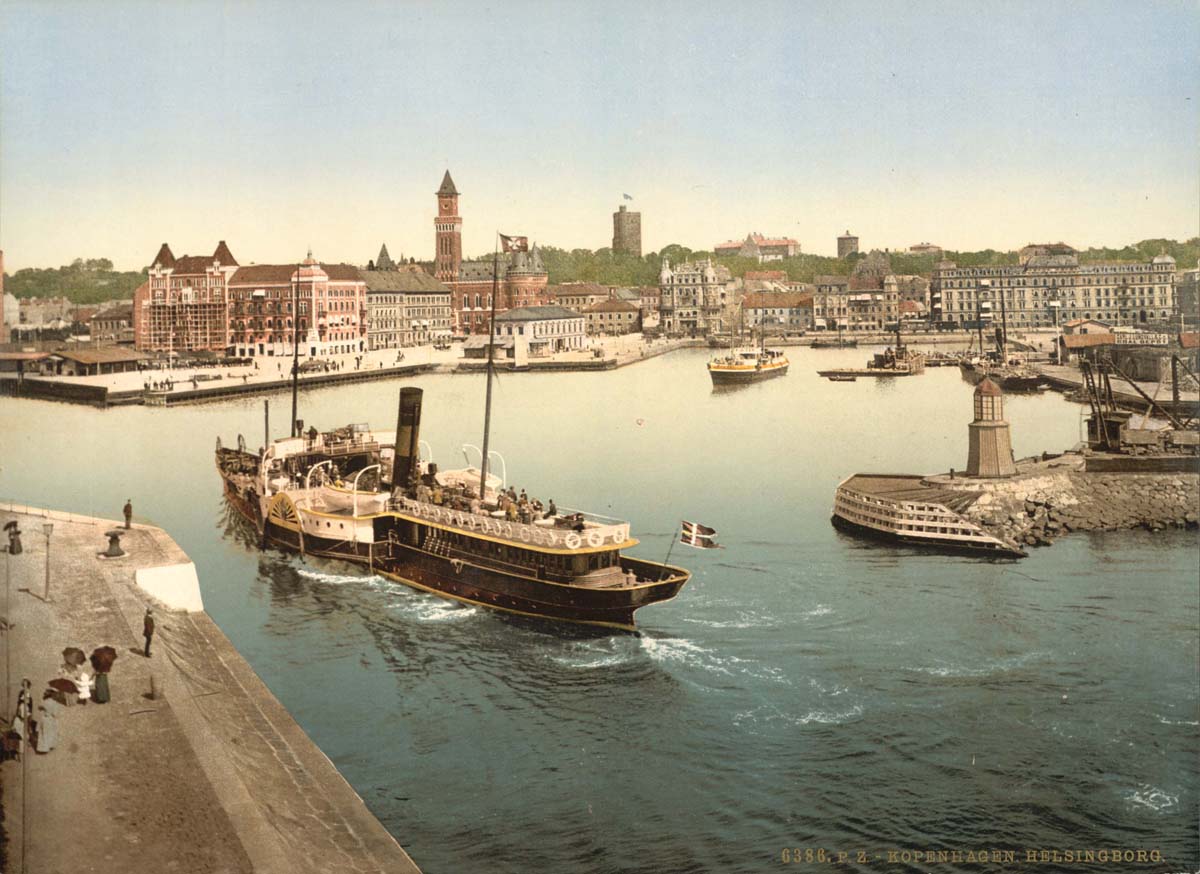 Copenhagen. Helsingborg, circa 1890