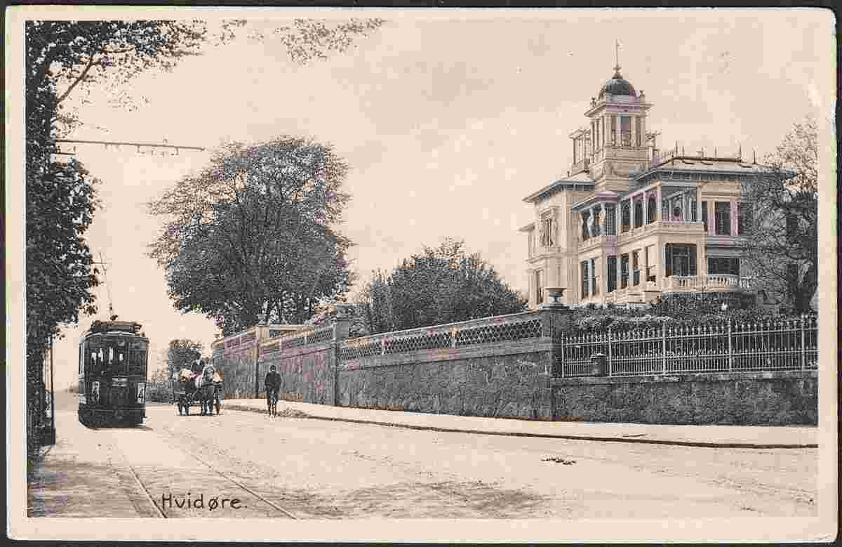 Copenhagen. Klampenborg - Hvidøre, Tram