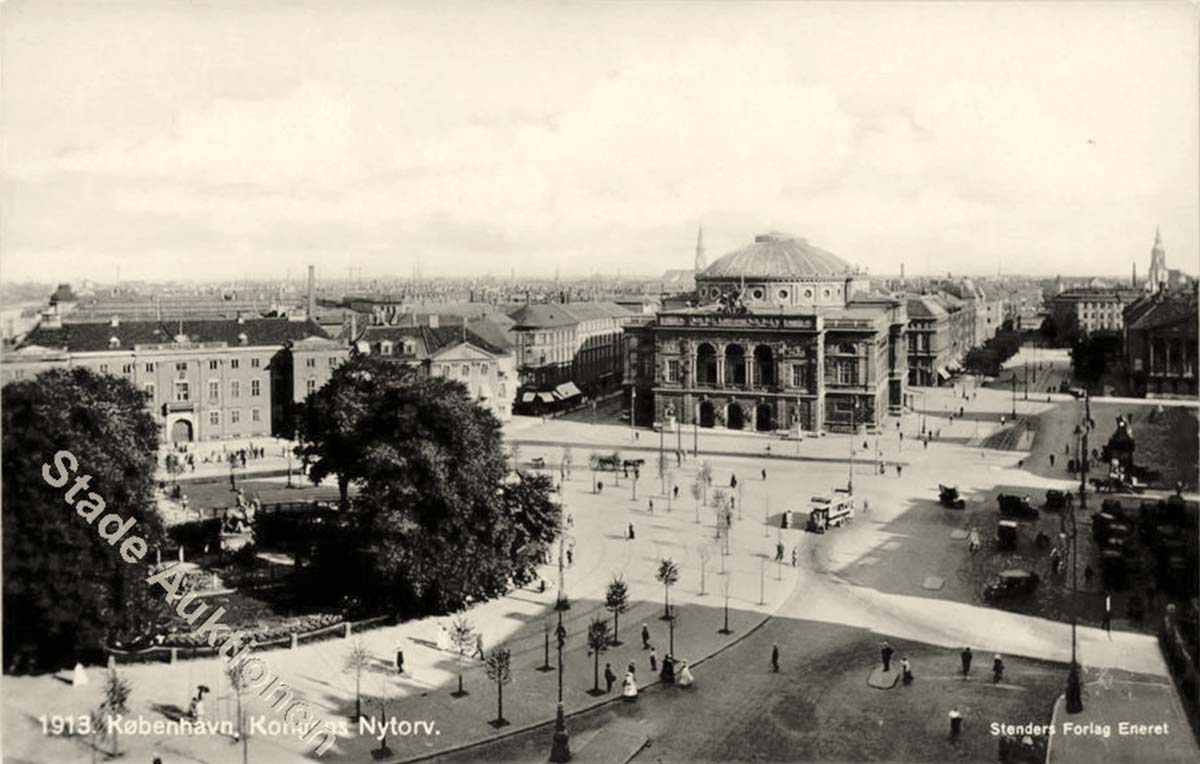 Copenhagen. Kongens Nytorv - King's New Square