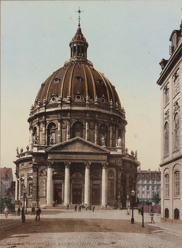 Copenhagen. Marble Church - Marmorkirche, circa 1890