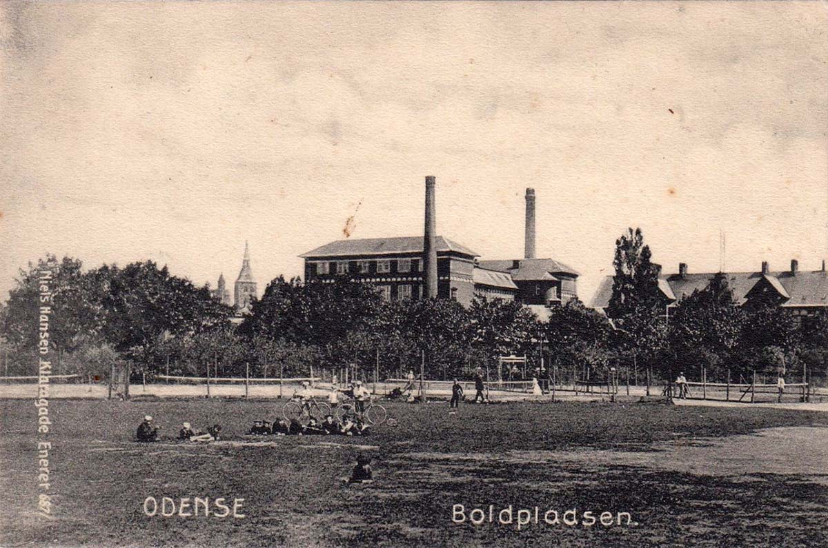 Odense. Boldplatsen - Football field