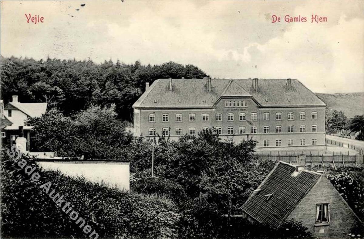 Vejle. De Gamles Hjem - Old Home, 1910