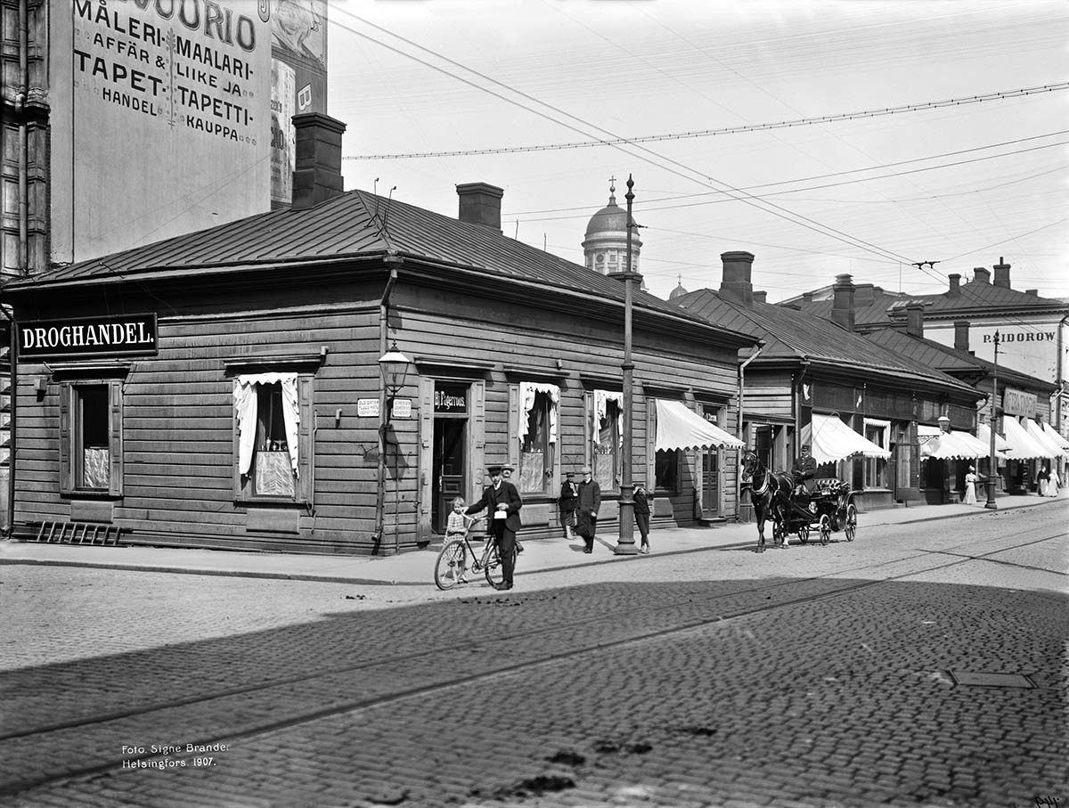 Helsinki. Aleksanterinkatu, 1907