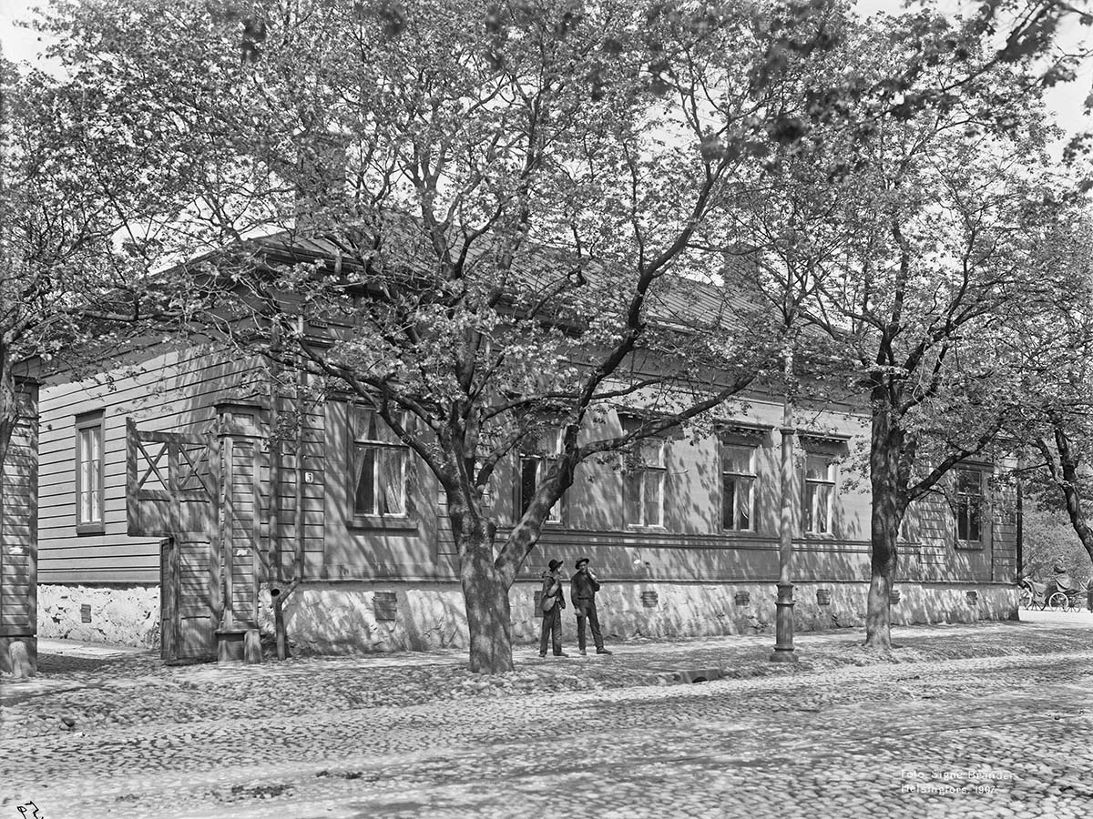 Helsinki. Bulevardinkatu - Boulevardi Avenue 5, 1907