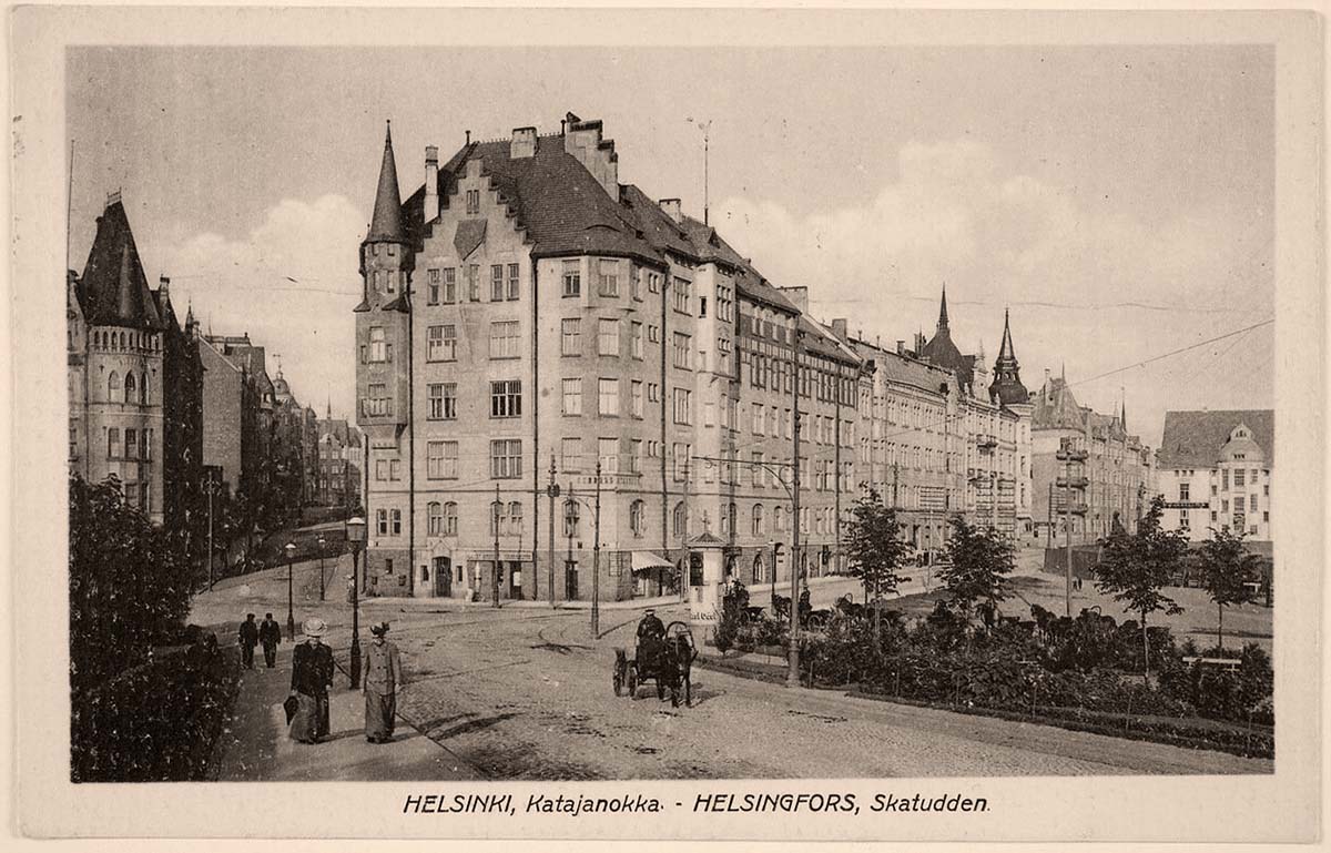 Helsinki. Katajanokka - Port road