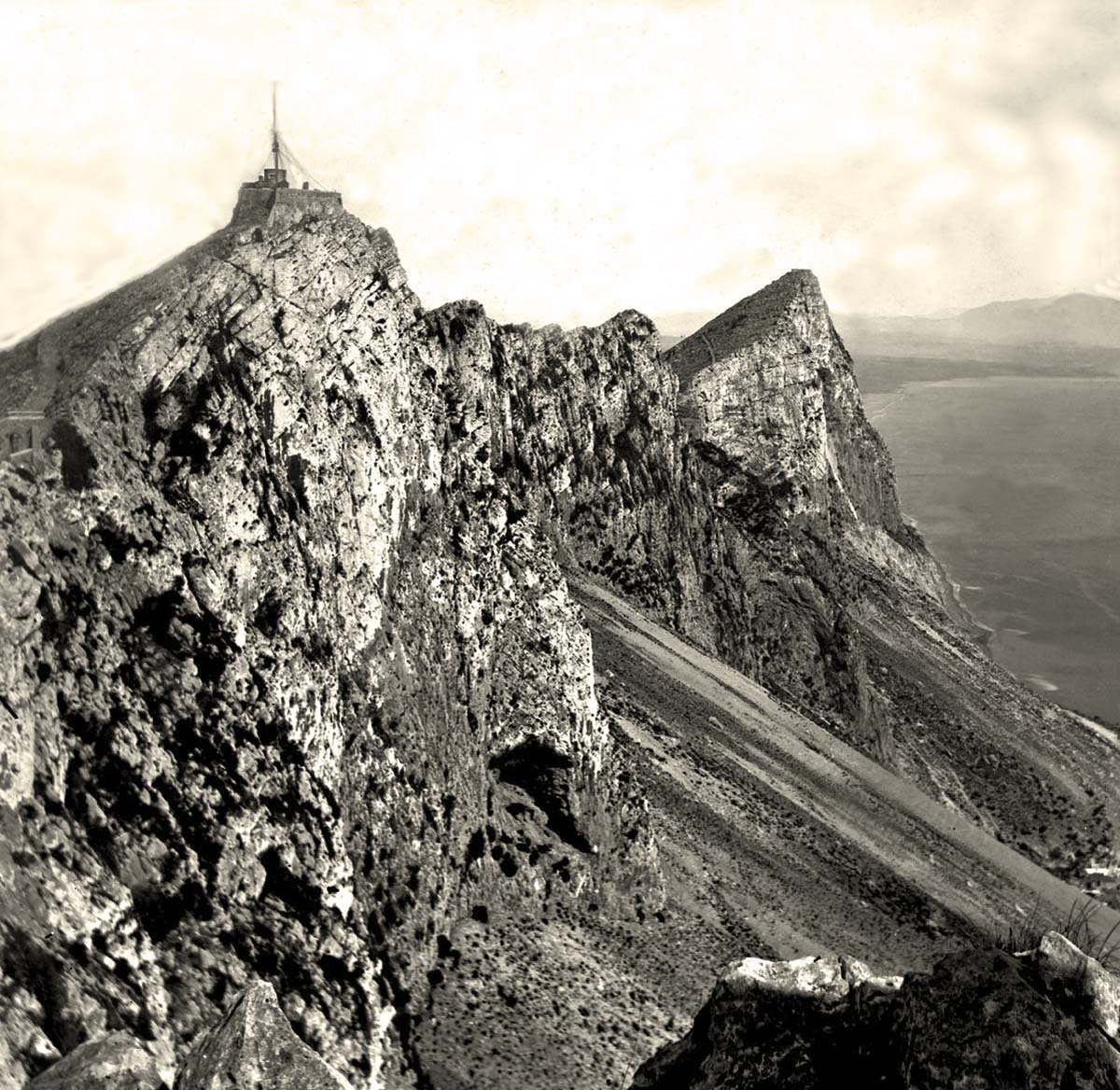 Gibraltar. Signal Station, 1890