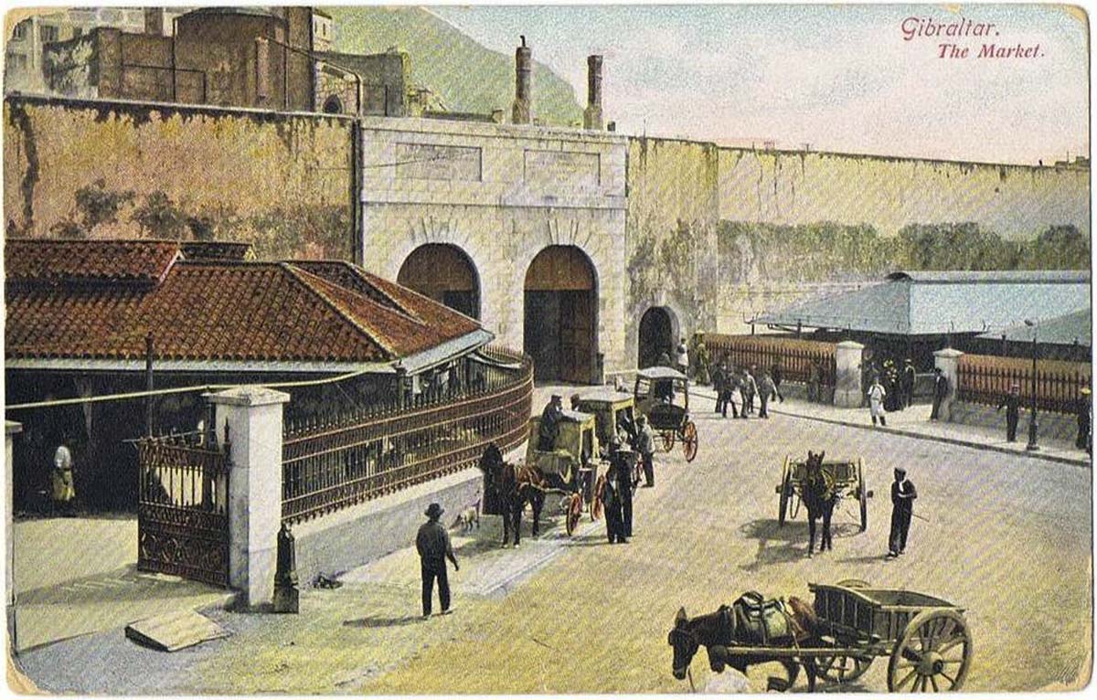 Gibraltar. The Market