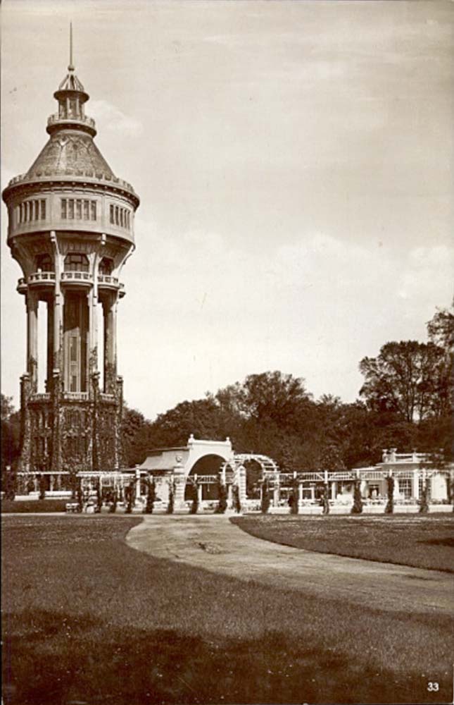Budapest. Water tower on Margaret Island