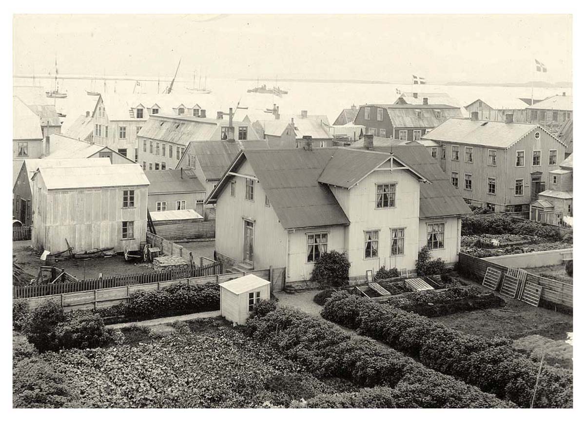 Reykjavík. Panorama of the city