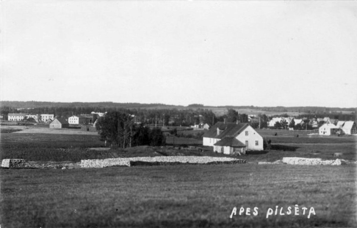 Ape. Panorama of the city