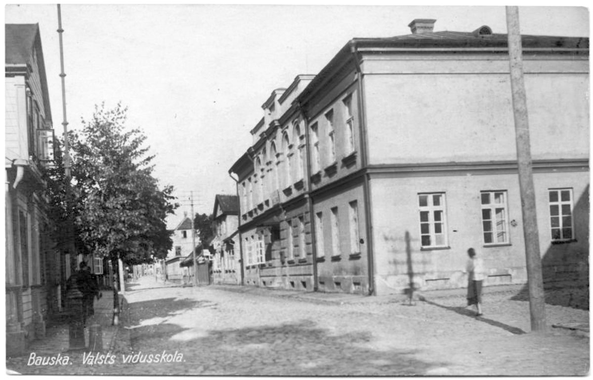 Bauska. High school