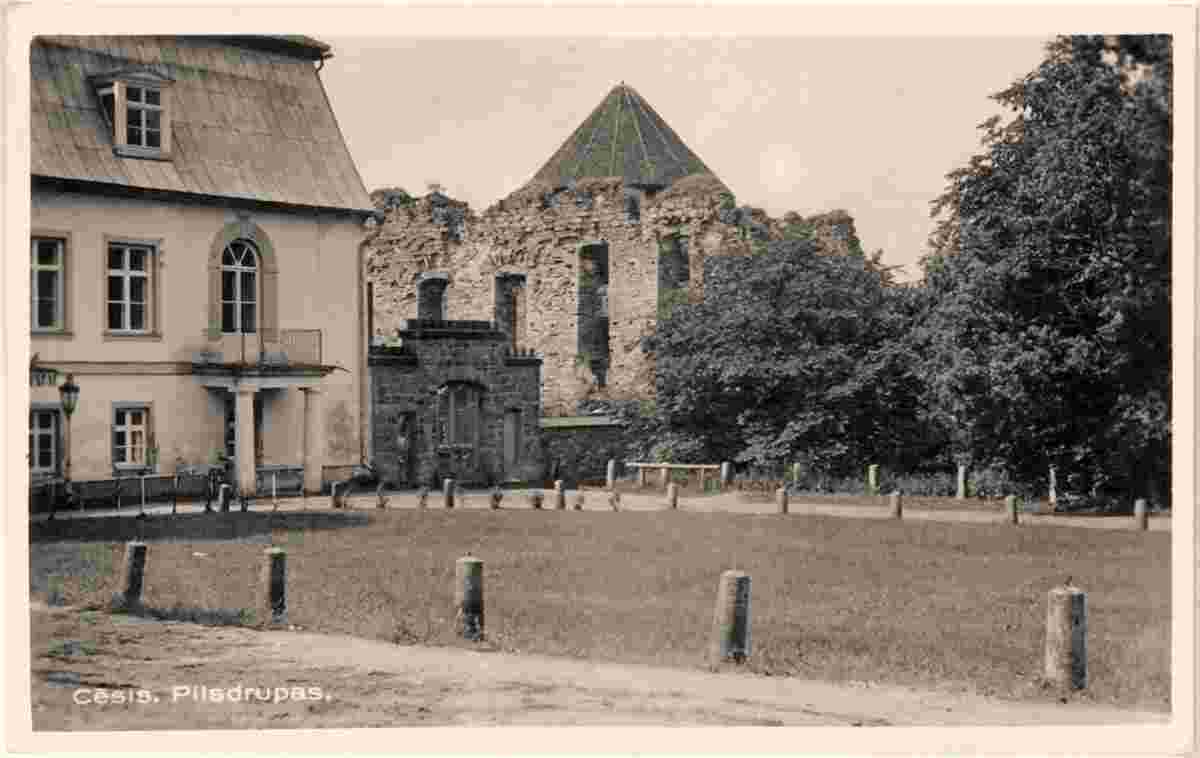Cesis. Castle Ruins