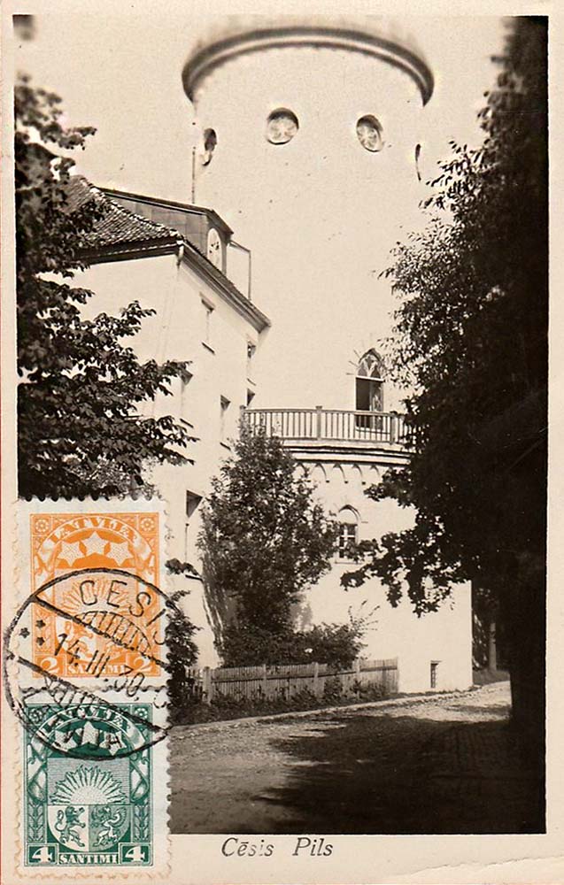Cēsis Castle, 1930