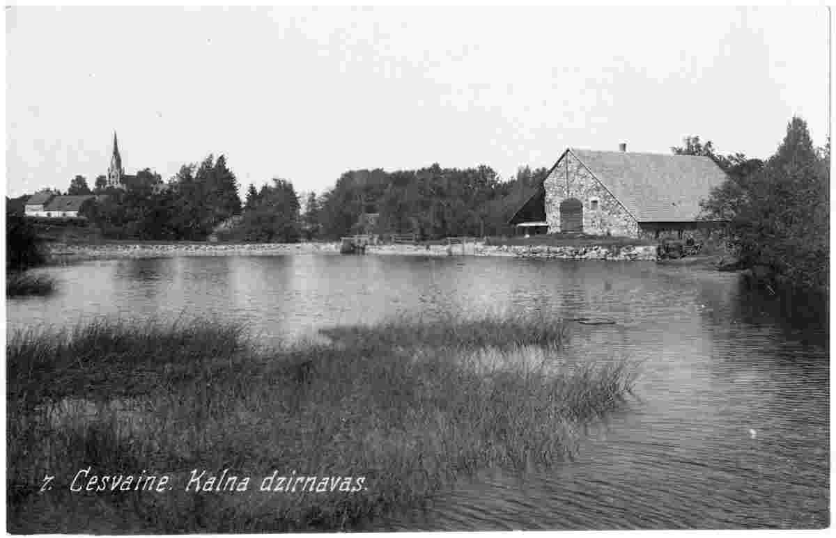 Cesvaine. The mill