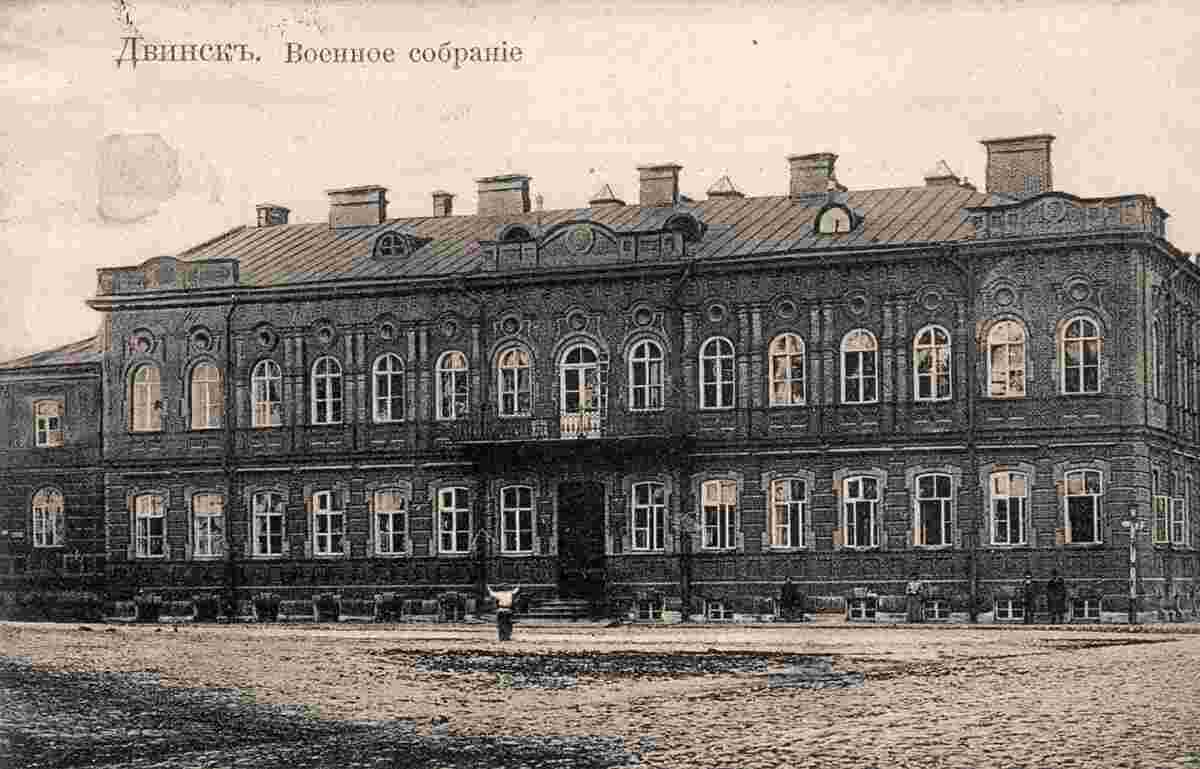 Daugavpils. Military assembly