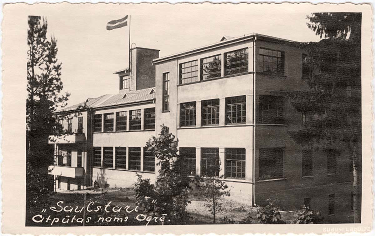 Ogre. Holiday House 'Saulstari', 1930s