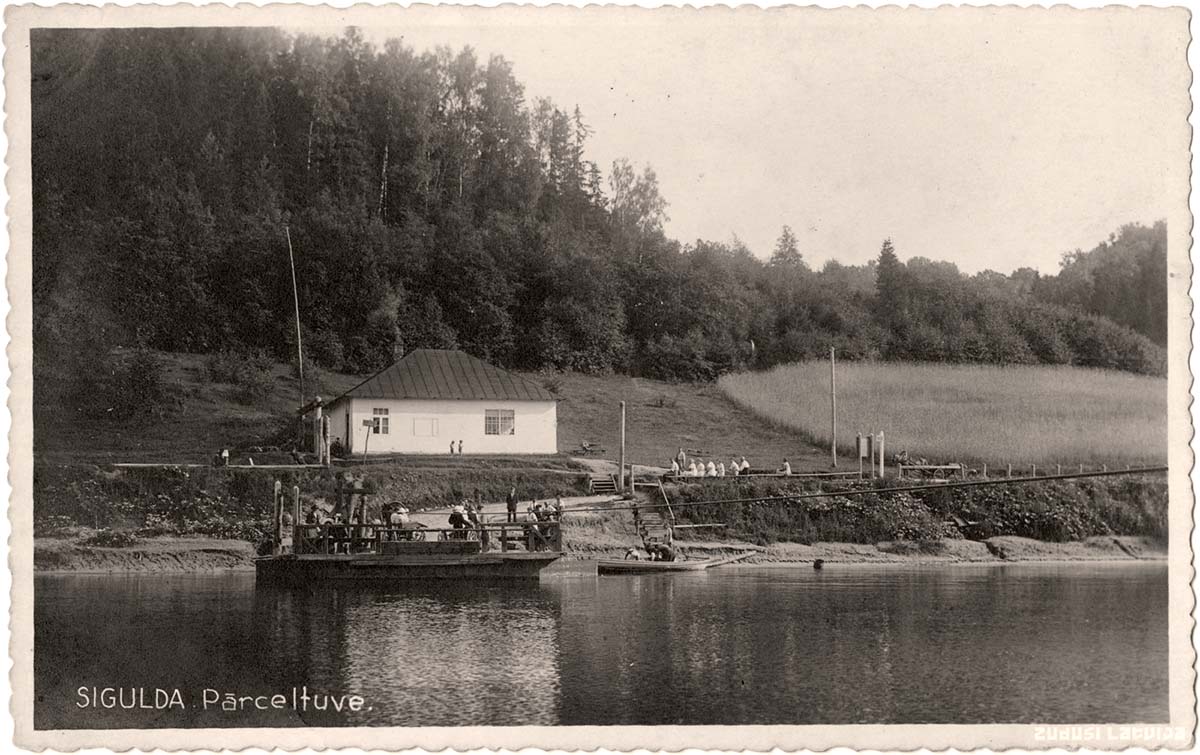 Sigulda. Ferry