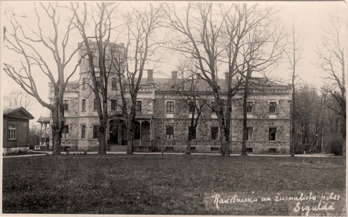 Sigulda. New Turaida Castle, 1940